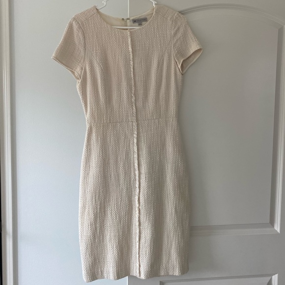 DownEast Dresses & Skirts - Downeast Basics Elegant Cream Straight Dress